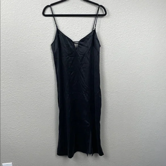 NWT Kiki De Montparnasse Harness Slip Dress Black Strappy Sz 8 - Picture 3 of 12